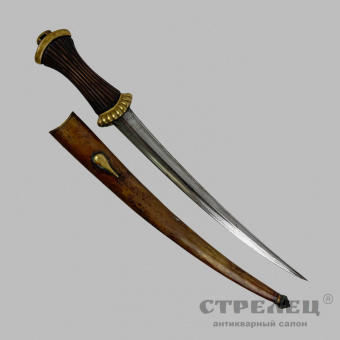 фото — кинжал гвардейских мамелюков, образца 1802 года. франция